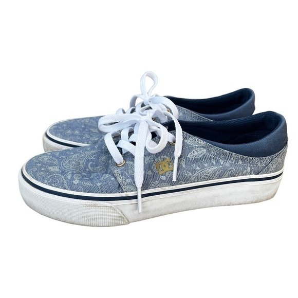 DC Shoes Trace TX SE Canvas Sneaker Insignia Blue - Picture 3 of 11